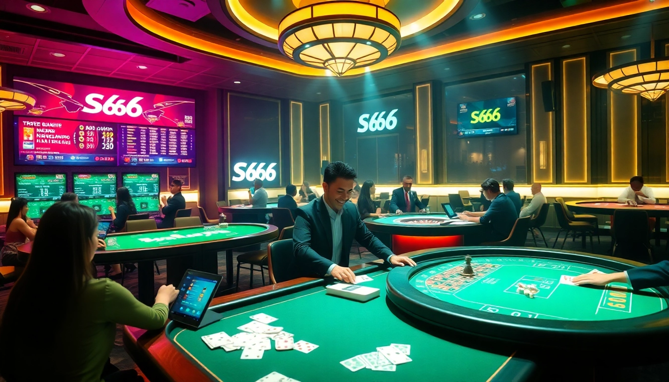 S666.nyc delivers an exciting online casino experience with Baccarat, Poker, and Roulette, set in an engaging atmosphere.
