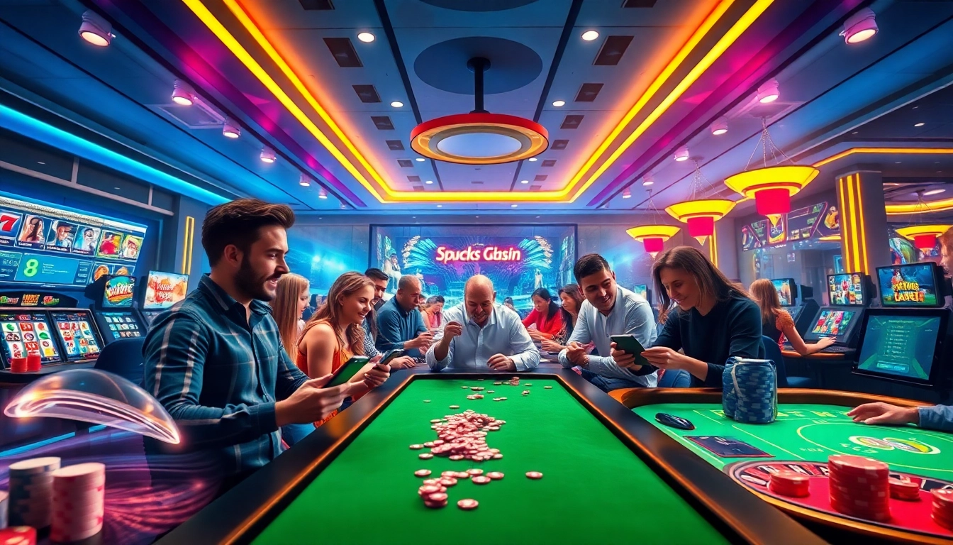 Discover the engaging online gambling experience at luck8win.live, featuring vibrant casino games and excited players.