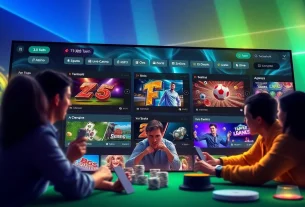 Engaging online gaming experience at hello88win.live showcasing sports betting and casino games.