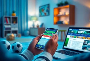 Engaging user experience on 8xbet.com.se showcasing online sports betting on mobile.