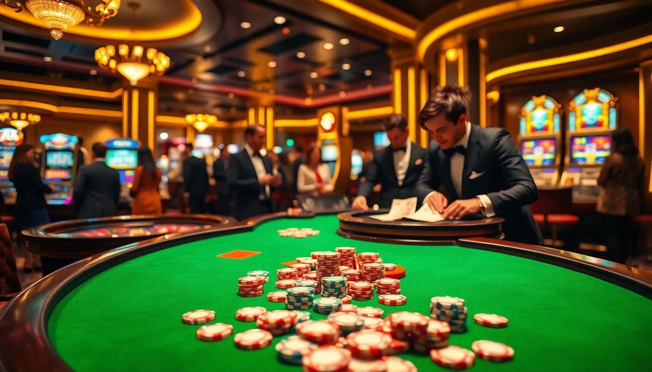 Players enjoy the thrill of victory at s666 casino with vibrant roulette and poker action.