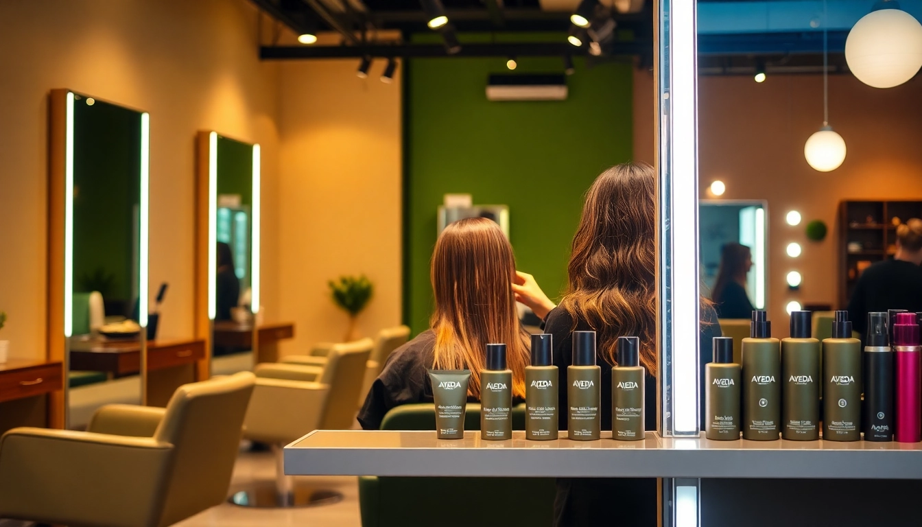 Experience luxury at addendum salon with vibrant hair colors and expert stylists.