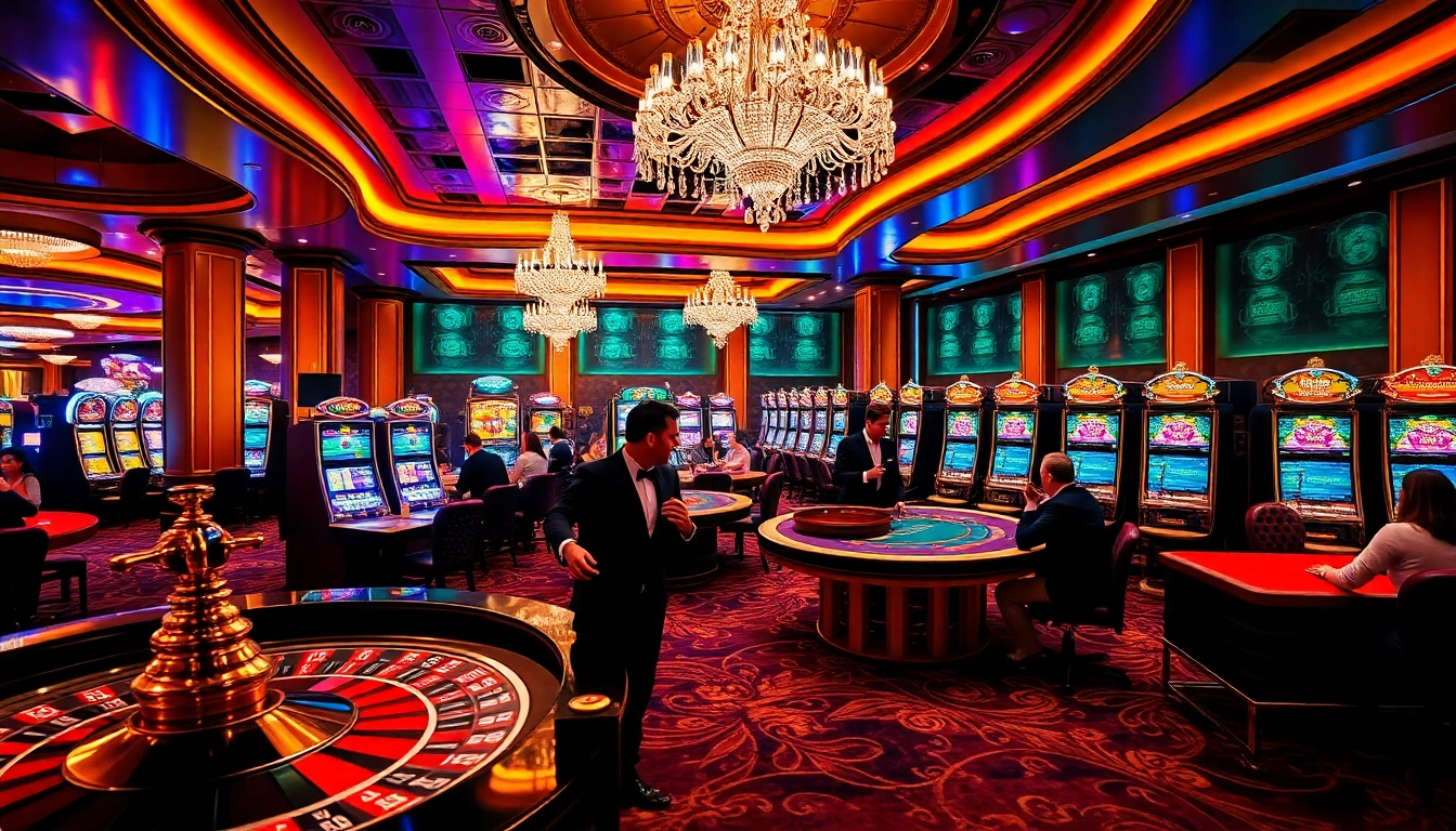 Experience high-stakes betting at king88 in a lavish casino atmosphere.
