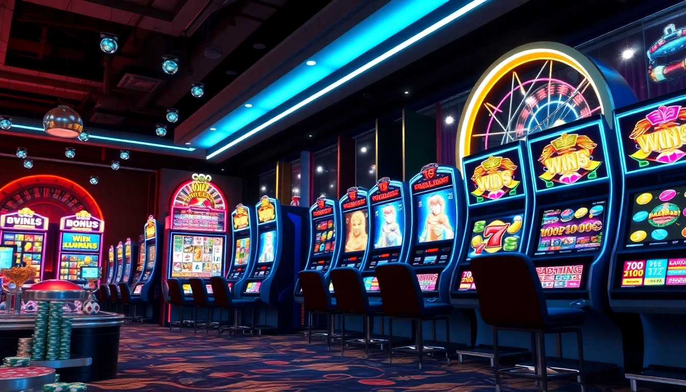Spin the idn slot machines for exciting wins and vibrant gameplay experience.