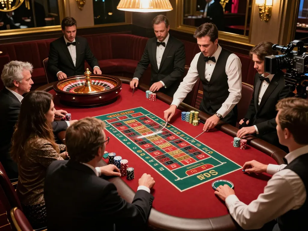 Players engaging in an exciting roulette game at FC 88, showcasing vibrant colors and dynamic gameplay.