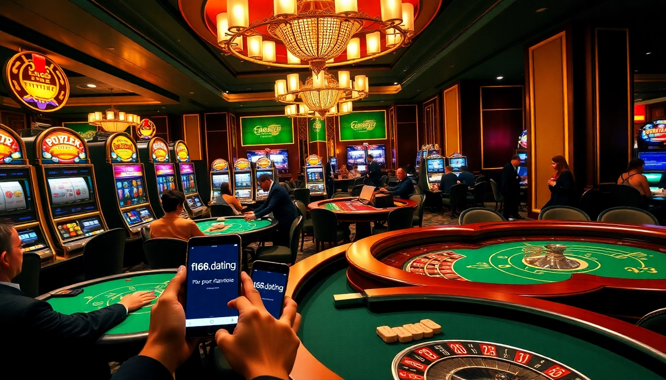 Experience thrilling gambling action at f168.dating with professional dealers and exciting games.